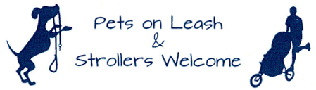Pets on Leach and Strollers Welcome